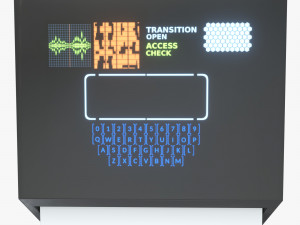 terminal b Modelo 3D