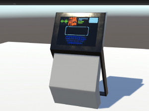terminal b Modelo 3D