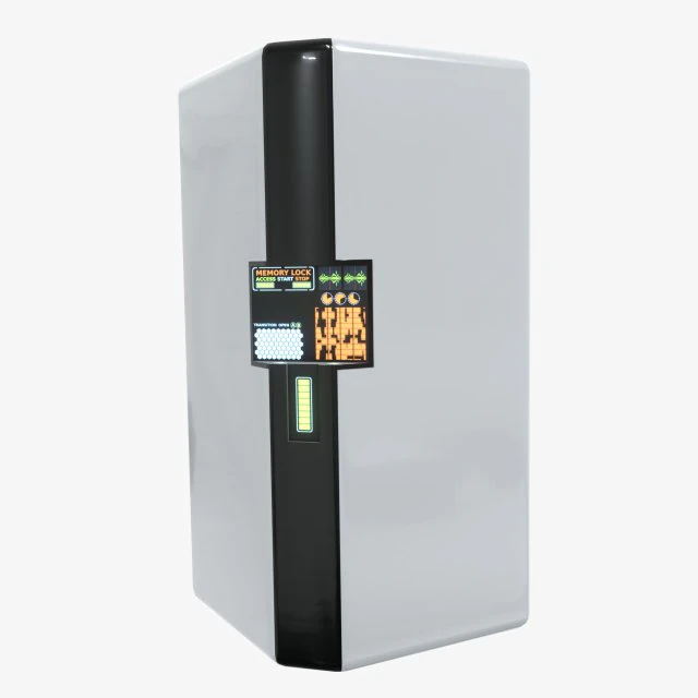 server b 3D Model .c4d .max .obj .3ds .fbx .stl .blend 