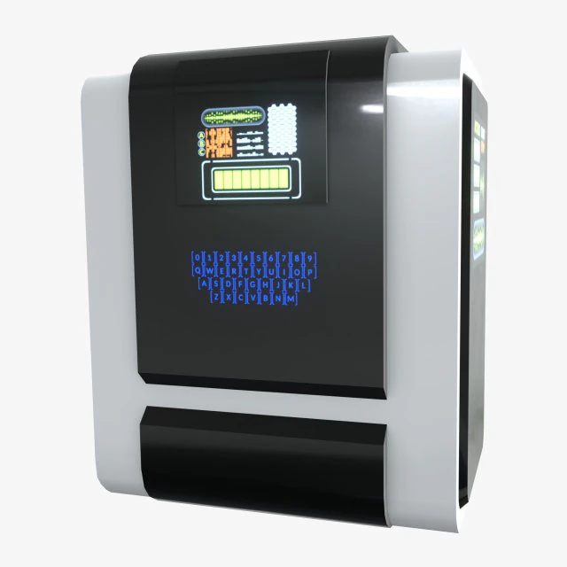 server d 3D Model .c4d .max .obj .3ds .fbx .stl .blend 