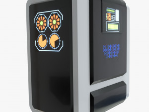 server d 3D Model