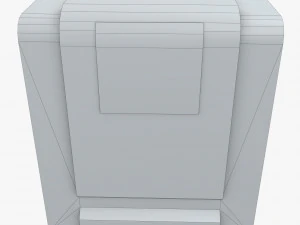 server d 3D Model