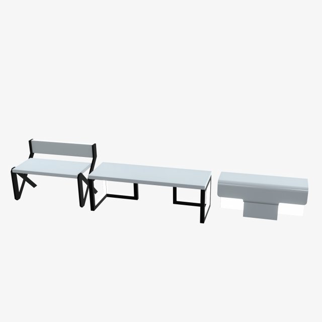 minimalistic sci-fi tables 3D 모델 .c4d .max .obj .3ds .fbx .stl .blend 