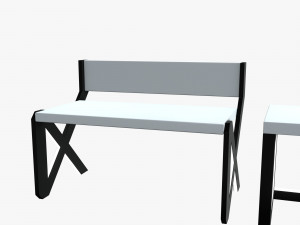 minimalistic sci-fi tables 3D 모델