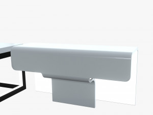 minimalistic sci-fi tables 3D 모델