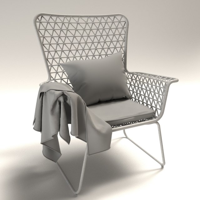 ikeahogstenstol r-asset Modelo 3D .c4d .max .obj .3ds .fbx .stl .blend 