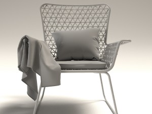 ikeahogstenstol r-asset Modelo 3D
