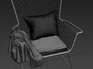 ikeahogstenstol r-asset Modelo 3D
