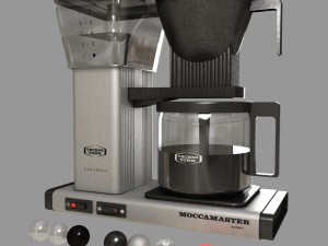 moccamaster r-asset Modelo 3D