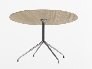 chair and table from hay 3D Model