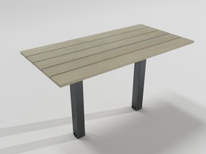 botan outside table sofa and chair 3D Model