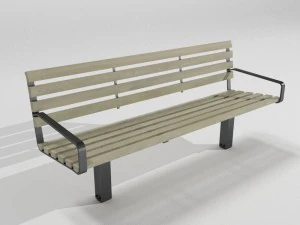 botan outside table sofa and chair 3D Model