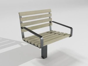 botan outside table sofa and chair 3D Model