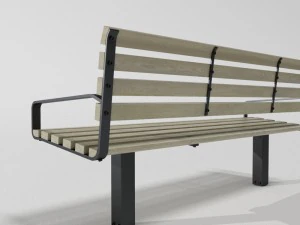 botan outside table sofa and chair 3D Model
