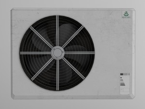 eco air 400 air water heat pump 3D Model