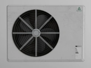 pompa di calore aria-acqua eco air 400 Modello 3D
