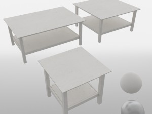 hemnes tables 3D Модель
