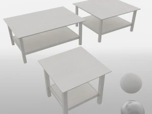 ヘムネステーブル 3Dモデル