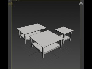 hemnes tables 3D Модель