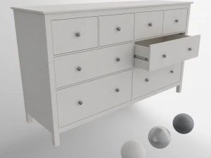 헴네스 옷장 3D 모델