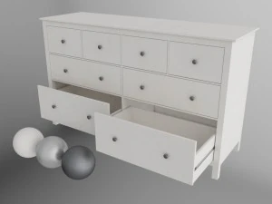 hemnes dresser 3D Model