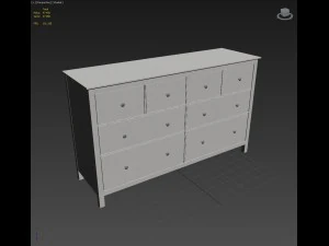 hemnes dresser 3D Model