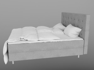 arviksand bed Modèle 3D