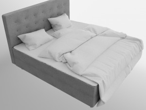 arviksand bed Modèle 3D