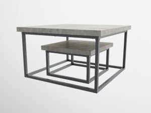 shanghai tables 3D Model
