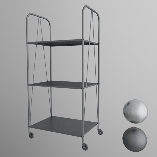 brooklyn side table Modello 3D .c4d .max .obj .3ds .fbx .stl .blend 