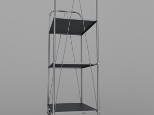 brooklyn side table Modello 3D