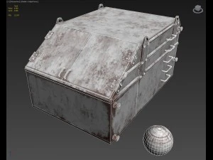 trash container 3D Model