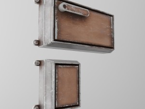 ventilation and electrical connections collection 3D Model