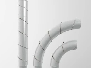 alu pipes collection 3D Model