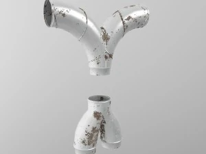 alu pipes collection 3D Model