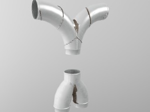 alu pipes collection Model 3D