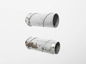 alu pipes collection 3D Model