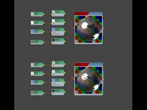 alu pipes collection 3D Model