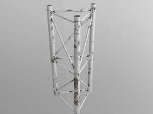 trussing system 3 sticks collection 3D Модель