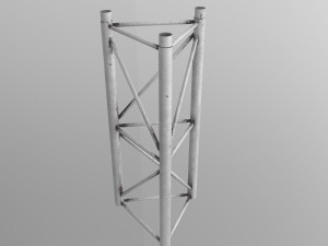 trussing system 3 sticks collection 3D Модель