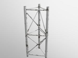 trussing system 3 sticks collection 3D Модель