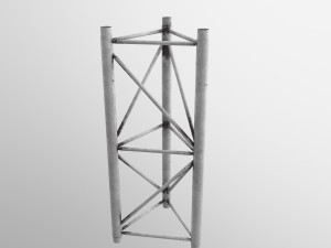 trussing system 3 sticks collection 3D Модель
