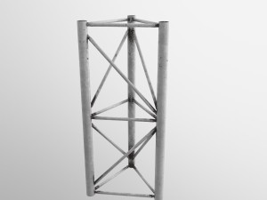 trussing system 3 sticks collection 3D Модель
