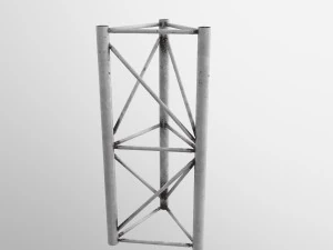 trussing system 3 sticks collection 3D Model