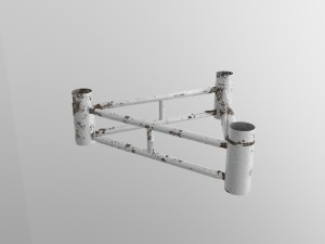 trussing system 3 sticks collection 3D Модель
