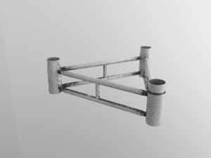 trussing system 3 sticks collection 3D Модель