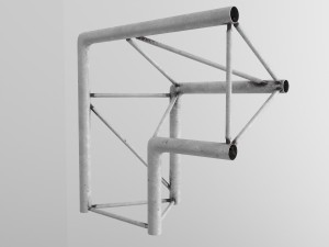 trussing system 3 sticks collection 3D Модель