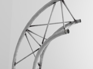 trussing system 3 sticks collection 3D Модель
