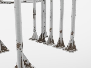 railing system collection Modelo 3D