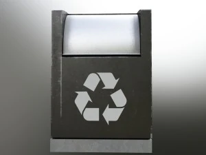 garbage container modern 3D Model